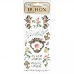 Stamperia Music Collection - Rub On - Angels [DFLRB125]