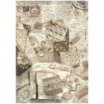 Stamperia Old Lace Collection - A4 Rice Paper - Letters [DFSA4963] - ON SALE!
