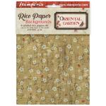 Stamperia Oriental Garden Collection - A6 Rice Paper Backgrounds [DFSAK6057]