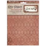 Stamperia Our Way Collection - A6 Rice Paper Backgrounds [DFSAK6061]