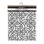 Stamperia Our Way Collection - Media Stencil - Artistic Pattern [KSTD224]