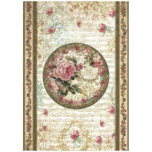 Stamperia Precious Collection - A4 Rice Paper - Peony [DFSA4827]