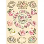 Stamperia Precious Collection - Colored Wooden Shapes [KLSP151]