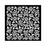 Stamperia Precious Collection - Media Stencil - Roses Pattern [KSTDQ96]