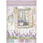 Stamperia Provence Collection A4 Rice Paper - Window [DFSA4673]