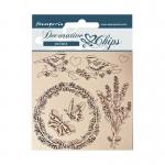 Stamperia Provence Collection Decorative Chips - Garland and Birds [SCB116]