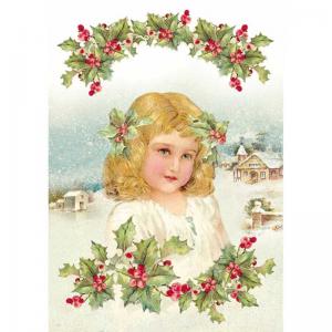 Stamperia A4 Rice Paper - Victorian Girl [DFSA4144]