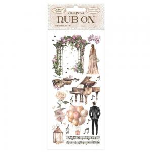 Stamperia Romance Forever Collection - Rub Ons - Arch [DFLRB65]
