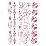 Stamperia Romantic Christmas Collection Stencil - Borders [KSG473]