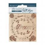 Stamperia Rose Parfum Collection Decorative Chips - Dream [SCB153]