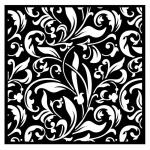 Stamperia Rose Parfum Collection Media Stencil - Texture [KSTDQ78]