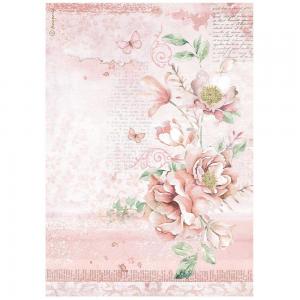 Stamperia Roseland Collection - A4 Rice Paper - Flowers [DFSA4783]