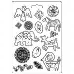 Stamperia Savana Collection MaxiMould - Graffiti [K3PTA4534]