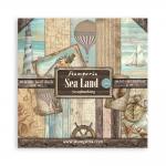 Stamperia Sea Land Collection - 8" x 8" Paper Pad [SBBS101]