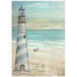 Stamperia Sea Land Collection - A4 Rice Paper - Lighthouse [DFSA4857]