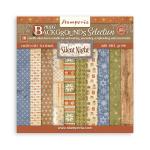 Stamperia Silent Night Collection - 12" x 12" Maxi Backgrounds Selection [SBBL193]