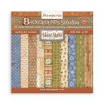 Stamperia Silent Night Collection - 8" x 8" Backgrounds Selection [SBBS149]