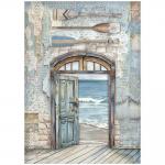 Stamperia Silent Sea Collection - A4 Rice Paper - Door [DFSA41024]
