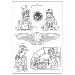 Stamperia Sir Vagabond Aviator Collection MaxiMould - Fly High [K3PTA4538]