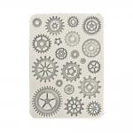 Stamperia Sir Vagabond In Fantasy World Collection - Silicone Mould - Gears [KACMA518]