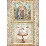 Stamperia Sleeping Beauty Collection A4 Rice Paper - Cake Frame [DFSA4573]