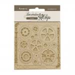 Stamperia Songs Of The Sea Collection - Decorative Chips - Pipes & Mechanisms [SCB189]