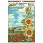 Stamperia Sunflower Art Collection A4 Rice Paper Selection [DFSA4XSF]