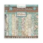 Stamperia Symphony Collection - 8" x 8" Backgrounds Selection [SBBS145]