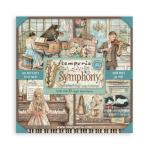 Stamperia Symphony Collection - 8" x 8" Maxi Paper Pad [SBBSXB26]