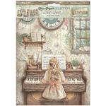 Stamperia Symphony Collection - A4 Rice Paper Selection [DFSA4XSP]