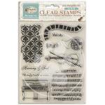 Stamperia Symphony Collection - Clear Stamp Set [WTK243]