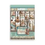 Stamperia Symphony Collection - Washi Pad [SBW34]