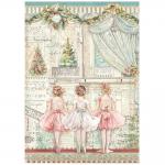 Stamperia The Nutcracker Collection - A4 Rice Paper - Ballet [DFSA4943]