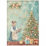 Stamperia The Nutcracker Collection - A4 Rice Paper - Christmas Tree [DFSA4941]