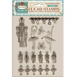 Stamperia The Nutcracker Collection - Clear Stamp Set - Ballet & Soldiers [WTK199]