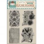 Stamperia The Nutcracker Collection - Clear Stamp Set - Poinsettia [WTK198]