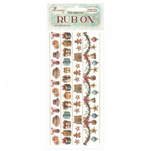 Stamperia The Nutcracker Collection - Rub Ons - Stripes [DFLRB109]