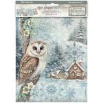 Stamperia The Owl's House Collection - A4 Rice Paper Selection [DFSA4XOH]