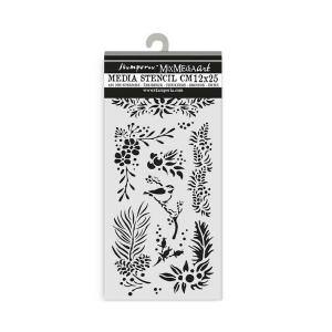 Stamperia The Owl's House Collection - Media Stencil - Branches [KSTDL127]