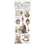 Stamperia The Owl's House Collection - Rub On - Teddy Bears [DFLRB179]