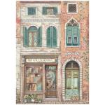 Stamperia Venice Collection - A4 Rice Paper - Antica Legatoria [DFSA41041]