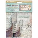 Stamperia Venice Collection - A6 Rice Paper Backgrounds [DFSAK6042]