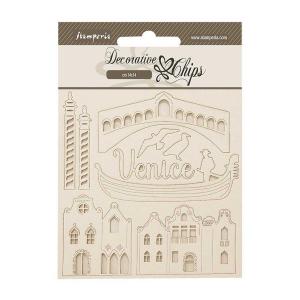 Stamperia Venice Collection - Decorative Chips - Elements [SCB269]