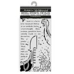 Stamperia Venice Collection - Media Stencil - Gondola [KSTDL120]
