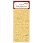 Stamperia Vintage Golden Transfer - Sweet Holiday [DFLRGT04]