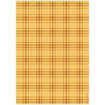 Stamperia Whispering Woods Collection - A4 Rice Paper - Tartan Pattern [DFSA41063]