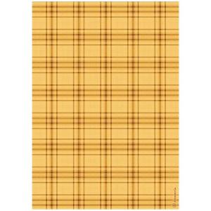Stamperia Whispering Woods Collection - A4 Rice Paper - Tartan Pattern [DFSA41063]