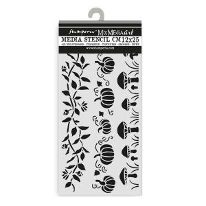 Stamperia Whispering Woods Collection - Media Stencil - 3 Stripes [KSTDL130]