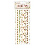 Stamperia Whispering Woods Collection - Rub On - Stripes [DFLRB189]