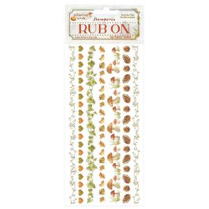 Stamperia Whispering Woods Collection - Rub On - Stripes [DFLRB189]